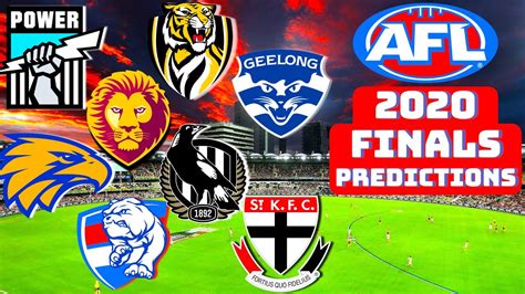 2020 afl predictions|AFL 2020 Our way.